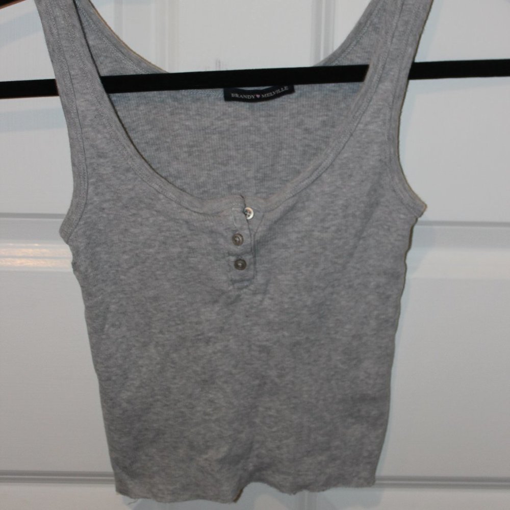 Brandy Melville Grey Tank